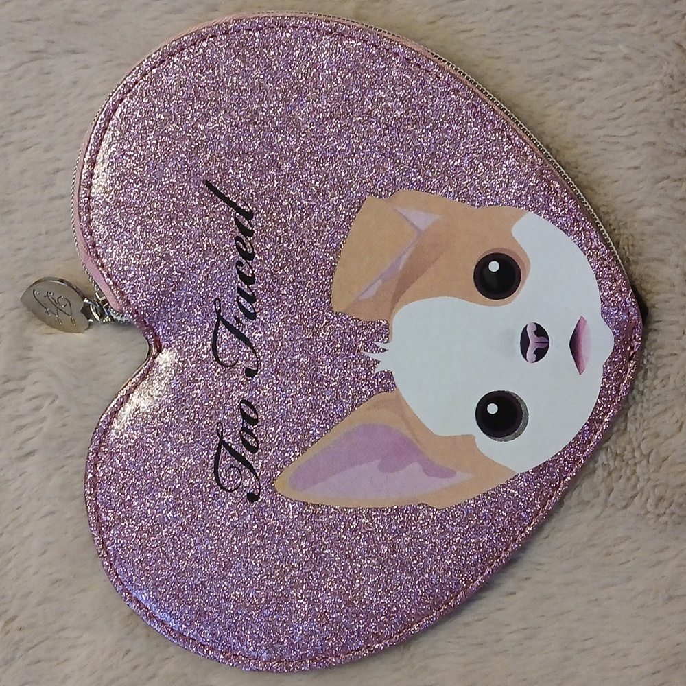 Kat Von D & Too Faced Heart Pouch